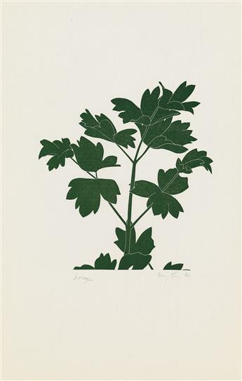 (PEREGRINE PRESS / BOTANICALS.) Evans, Henry. 2 portfolios of Botanical Prints